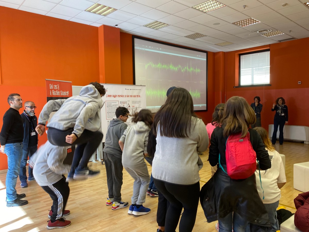 ScienzAperta – scuole 2023 presso la Sezione di Milano dell’INGV