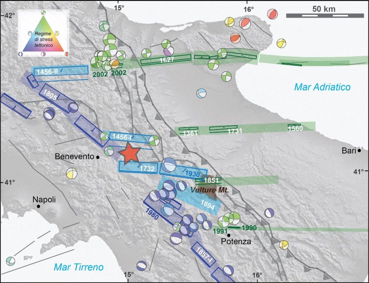 cosa sappiamo delle faglie che hanno generato questi terremoti? Osservazioni e questioni aperte