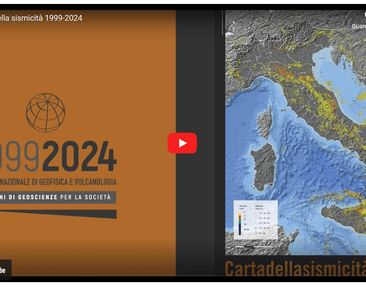 La Carta della sismicità 1999-2024 si racconta attraverso un video