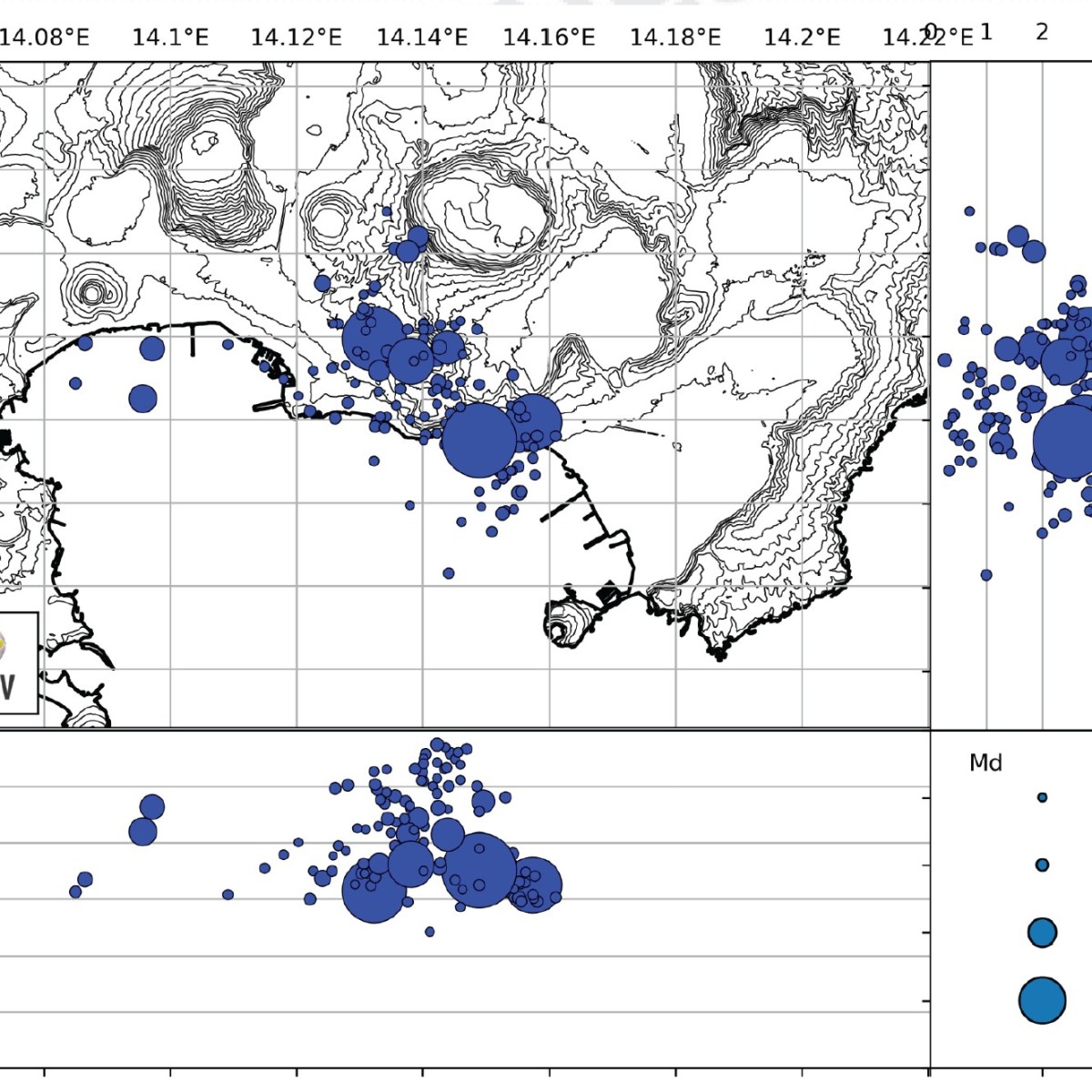 aggiornamento della magnitudo Md del terremoto del 13 marzo 2025