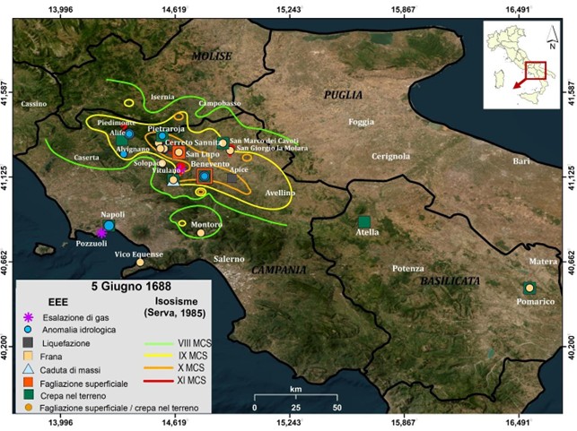 nuova valutazione dell’intensità sulla base degli effetti ambientali
