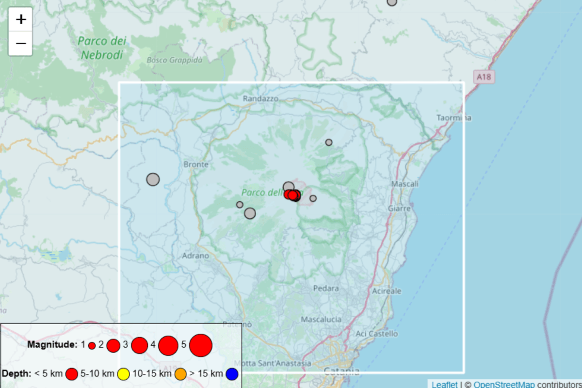 il catalogo degli sciami e delle sequenze dell’Osservatorio Etneo dell’INGV
